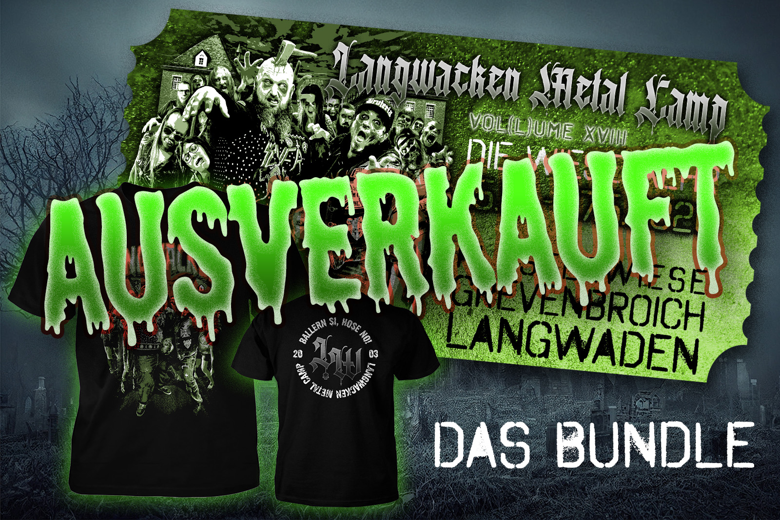 Langwacken Vol. XVIII + Shirt Bundle