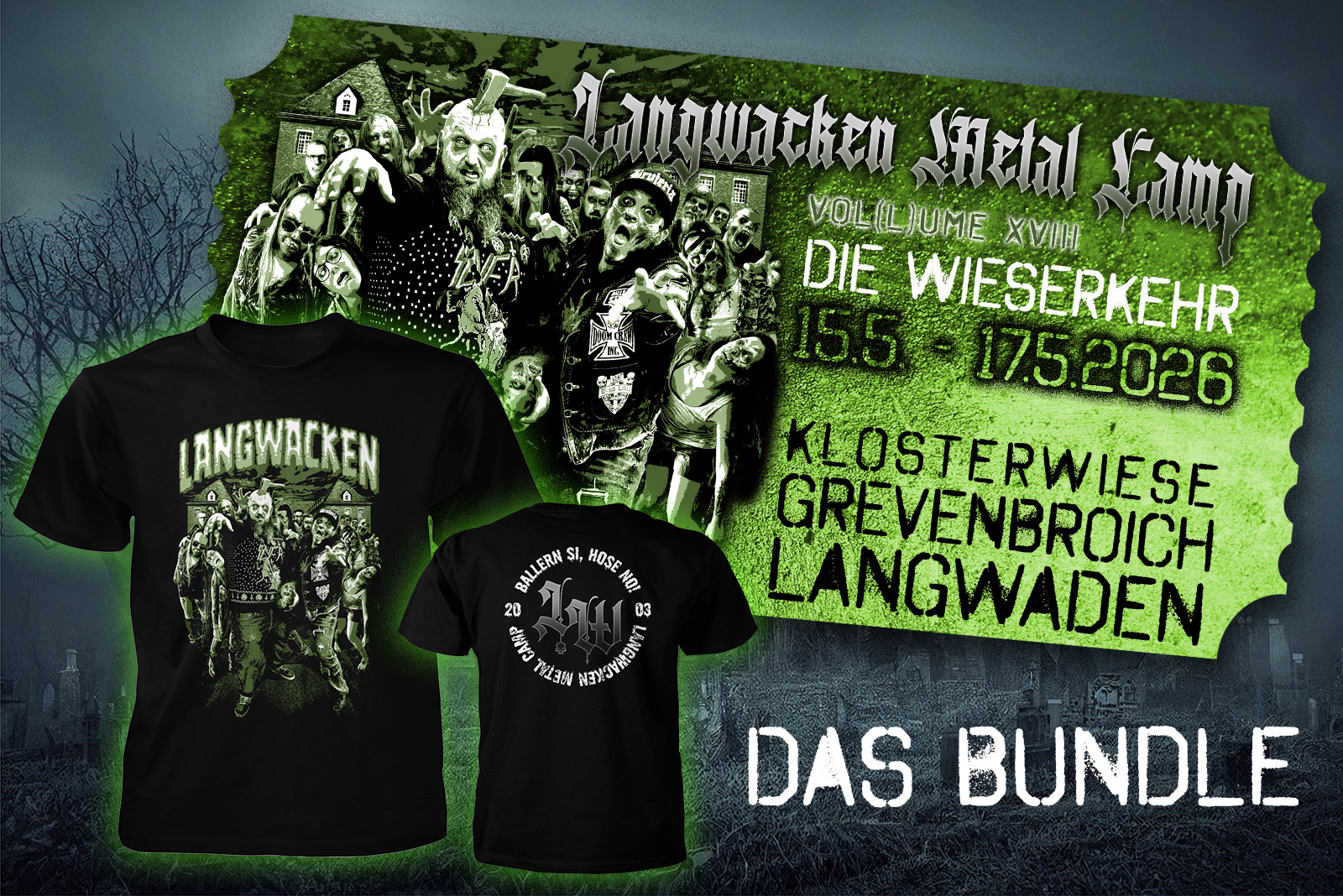 Langwacken Vol. XVIII + Shirt Bundle