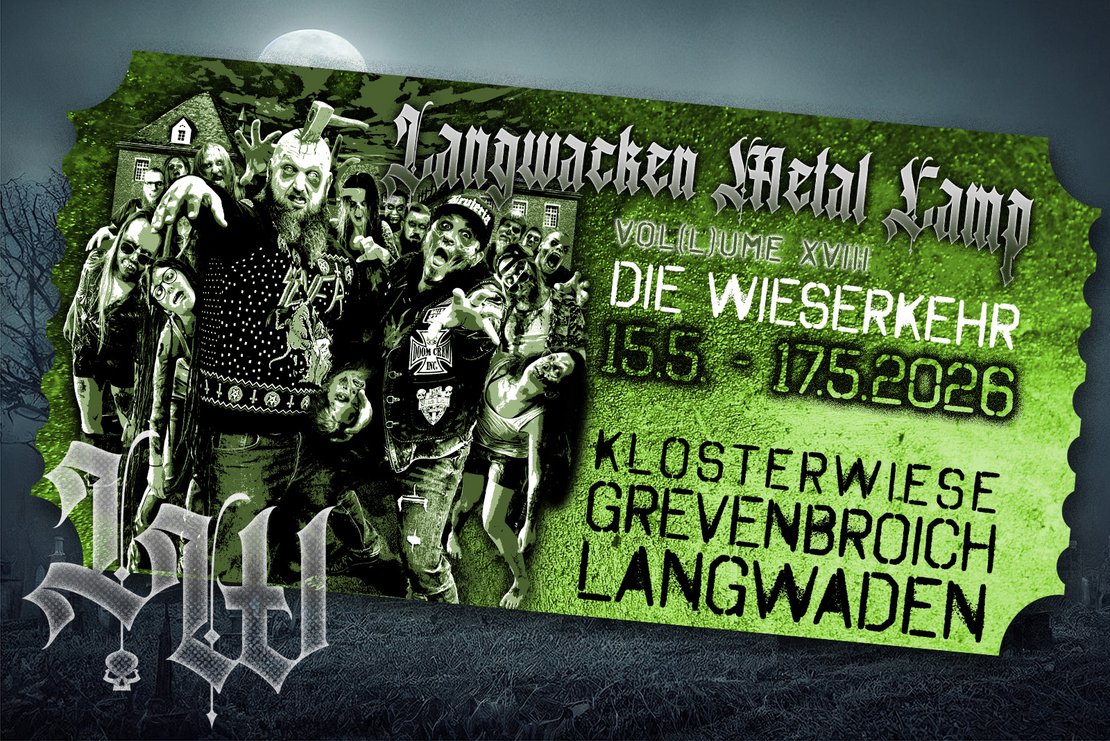 Langwacken Vol. XVIII Ticket